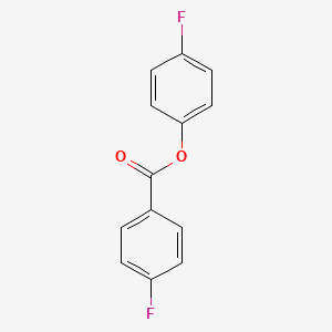 molecular formula C13H8F2O2 B2407321 4-氟苯基4-氟苯甲酸酯 CAS No. 2069-56-9