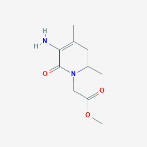 methyl (3-amino-4,6-dimethyl-2-oxopyridin-1(2H)-yl)acetate