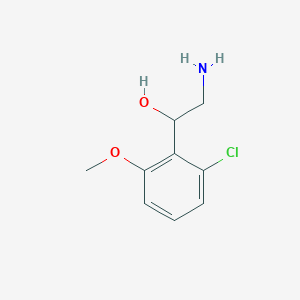 2-Amino-1-(2-chloro-6-methoxyphenyl)ethanol