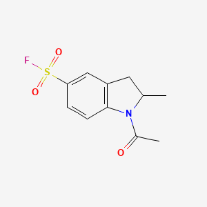 1-Acetyl-2-methyl-2,3-dihydroindole-5-sulfonyl fluoride