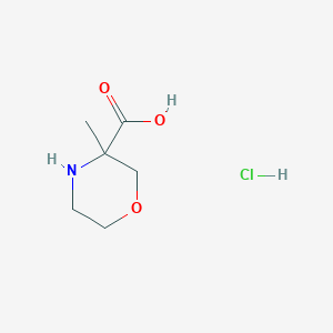 3-Methylmorpholine-3-carboxylic acid HCl
