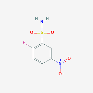 molecular formula C6H5FN2O4S B2407601 2-氟-5-硝基苯磺酰胺 CAS No. 881823-44-5