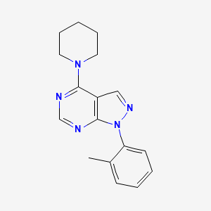 1-(2-Methylphenyl)-4-piperidylpyrazolo[5,4-d]pyrimidine