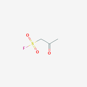 molecular formula C3H5FO3S B2407725 2-氧代丙烷-1-磺酰氟 CAS No. 1888879-29-5