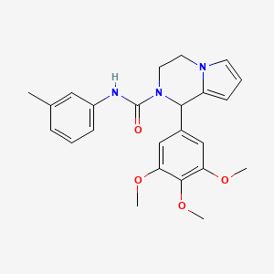 N-(m-tolyl)-1-(3,4,5-trimethoxyphenyl)-3,4-dihydropyrrolo[1,2-a]pyrazine-2(1H)-carboxamide