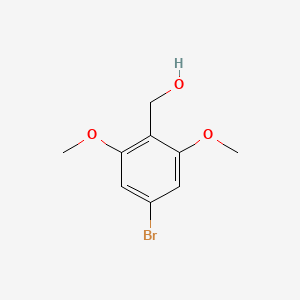 molecular formula C9H11BrO3 B2407811 (4-溴-2,6-二甲氧基苯基)甲醇 CAS No. 1823377-41-8