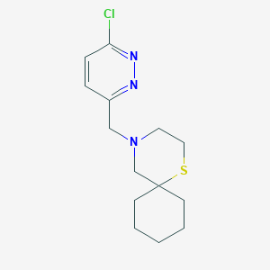 4-[(6-Chloropyridazin-3-yl)methyl]-1-thia-4-azaspiro[5.5]undecane