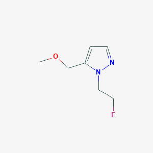 1-(2-fluoroethyl)-5-(methoxymethyl)-1H-pyrazole