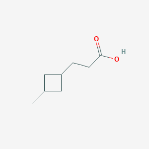 molecular formula C8H14O2 B2407898 3-(3-Methylcyclobutyl)propanoic acid CAS No. 1313544-48-7