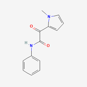2-(1-methyl-1H-pyrrol-2-yl)-2-oxo-N-phenylacetamide