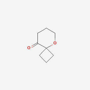 molecular formula C8H12O2 B2408043 5-Oxaspiro[3.5]nonan-9-one CAS No. 2253633-04-2