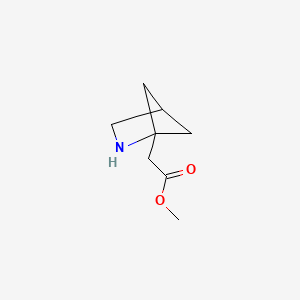 Methyl 2-(2-azabicyclo[2.1.1]hexan-1-yl)acetate