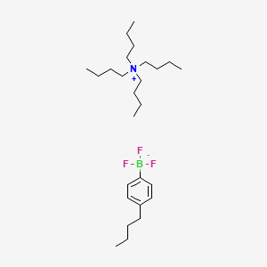 (4-Butylphenyl)trifluoroboranuide; tetrabutylazanium