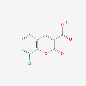 8-Chloro-2-oxochromene-3-carboxylic acid