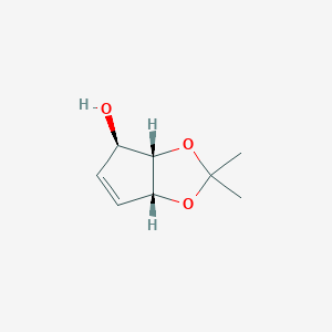 (3aS,4R,6aR)-2,2-Dimethyl-3a,6a-dihydro-4H-cyclopenta[d][1,3]dioxol-4-ol