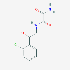 molecular formula C11H13ClN2O3 B2408163 N1-(2-(2-chlorophenyl)-2-methoxyethyl)oxalamide CAS No. 1798659-79-6