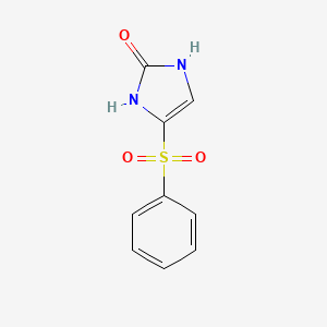 4-(phenylsulfonyl)-1,3-dihydro-2H-imidazol-2-one
