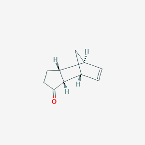 molecular formula C10H12O B2408225 (1beta,2beta,6beta,7beta)-Tricyclo[5.2.1.02,6]deca-8-ene-3-one CAS No. 151717-06-5