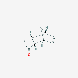 molecular formula C10H12O B2408225 (1β,2β,6β,7β)-トリシクロ[5.2.1.0<sup>2,6</sup>]デカ-8-エン-3-オン CAS No. 151717-06-5