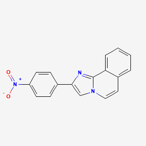 2-(4-Nitrophenyl)imidazo[2,1-a]isoquinoline