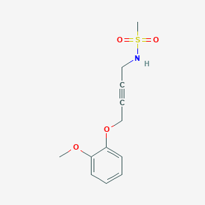 N-(4-(2-methoxyphenoxy)but-2-yn-1-yl)methanesulfonamide