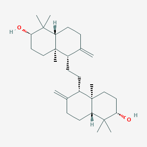 molecular formula C30H50O2 B024083 α-鬼臼毒素 CAS No. 511-01-3