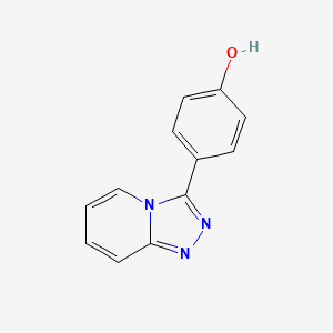 4-([1,2,4]Triazolo[4,3-a]pyridin-3-yl)phenol