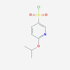 molecular formula C8H10ClNO3S B2408438 6-Isopropoxypyridine-3-sulfonyl chloride CAS No. 899424-91-0