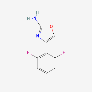 4-(2,6-Difluorophenyl)-1,3-oxazol-2-amine