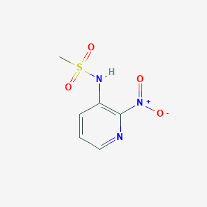 molecular formula C6H7N3O4S B240855 N-(2-nitro-3-pyridinyl)methanesulfonamide 
