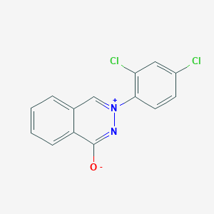 molecular formula C14H8Cl2N2O B2408568 3-(2,4-二氯苯基)酞嗪-3-鎓-1-醇 CAS No. 320422-02-4