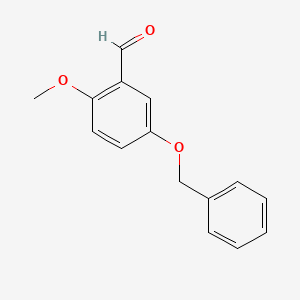 molecular formula C15H14O3 B2408678 5-(Benzyloxy)-2-methoxybenzaldehyde CAS No. 52329-06-3