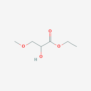 molecular formula C6H12O4 B2408770 2-羟基-3-甲氧基丙酸乙酯 CAS No. 849736-99-8