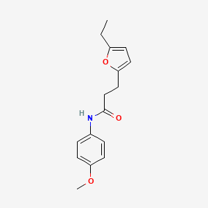 3-(5-ethylfuran-2-yl)-N-(4-methoxyphenyl)propanamide