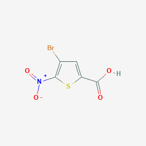 B2408890 4-Bromo-5-nitro-thiophene-2-carboxylic acid CAS No. 864075-31-0