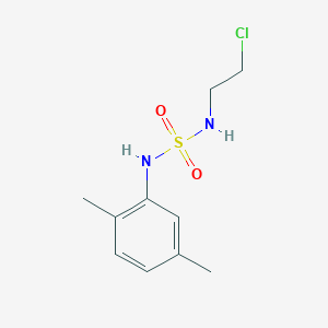 (2-Chloroethyl)[(2,5-dimethylphenyl)sulfamoyl]amine