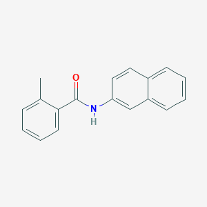 molecular formula C18H15NO B240904 2-methyl-N-(2-naphthyl)benzamide 