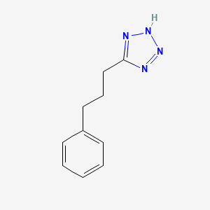 molecular formula C10H12N4 B2409222 5-(3-phenylpropyl)-1H-1,2,3,4-tetrazole CAS No. 197447-36-2