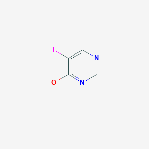 molecular formula C5H5IN2O B2409281 5-Iodo-4-methoxypyrimidine CAS No. 219915-13-6