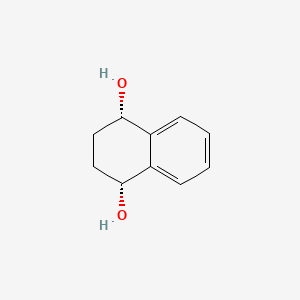 molecular formula C10H12O2 B2409448 (1R,4S)-1,2,3,4-tetrahydronaphthalene-1,4-diol (racemic) CAS No. 661461-05-8