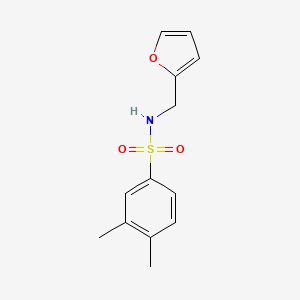 N-(2-furylmethyl)-3,4-dimethylbenzenesulfonamide
