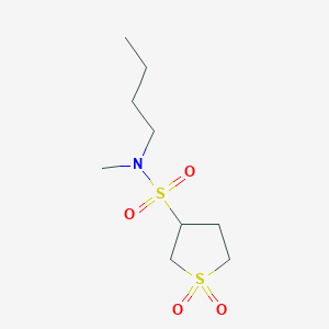 N-butyl-N-methyltetrahydro-3-thiophenesulfonamide 1,1-dioxide