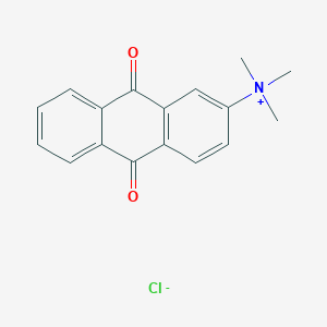 (9,10-Dioxoanthracen-2-yl)-trimethylazanium;chloride