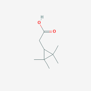 2-(2,2,3,3-Tetramethylcyclopropyl)acetic acid