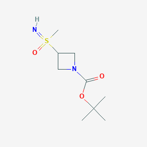 Tert-butyl 3-(methylsulfonimidoyl)azetidine-1-carboxylate