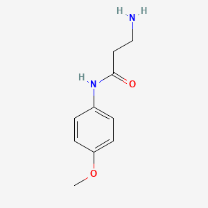 3-amino-N-(4-methoxyphenyl)propanamide