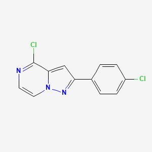 4-Chloro-2-(4-chlorophenyl)pyrazolo[1,5-a]pyrazine