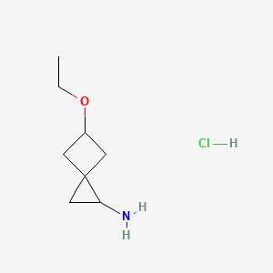 5-Ethoxyspiro[2.3]hexan-1-amine hydrochloride