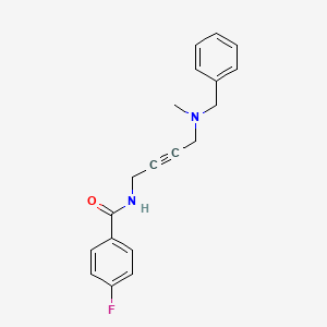 N-(4-(benzyl(methyl)amino)but-2-yn-1-yl)-4-fluorobenzamide