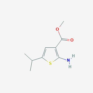 B2410315 Methyl 2-amino-5-isopropylthiophene-3-carboxylate CAS No. 149587-85-9